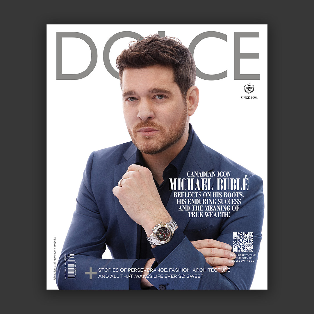 MICHAEL IS ON THE COVER OF DOLCE!